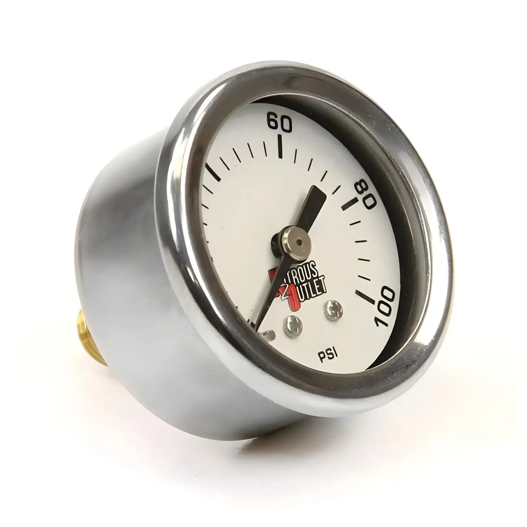 Nitrous Outlet - 0 - 100psi Fuel Pressure Gauge - Demon Performance