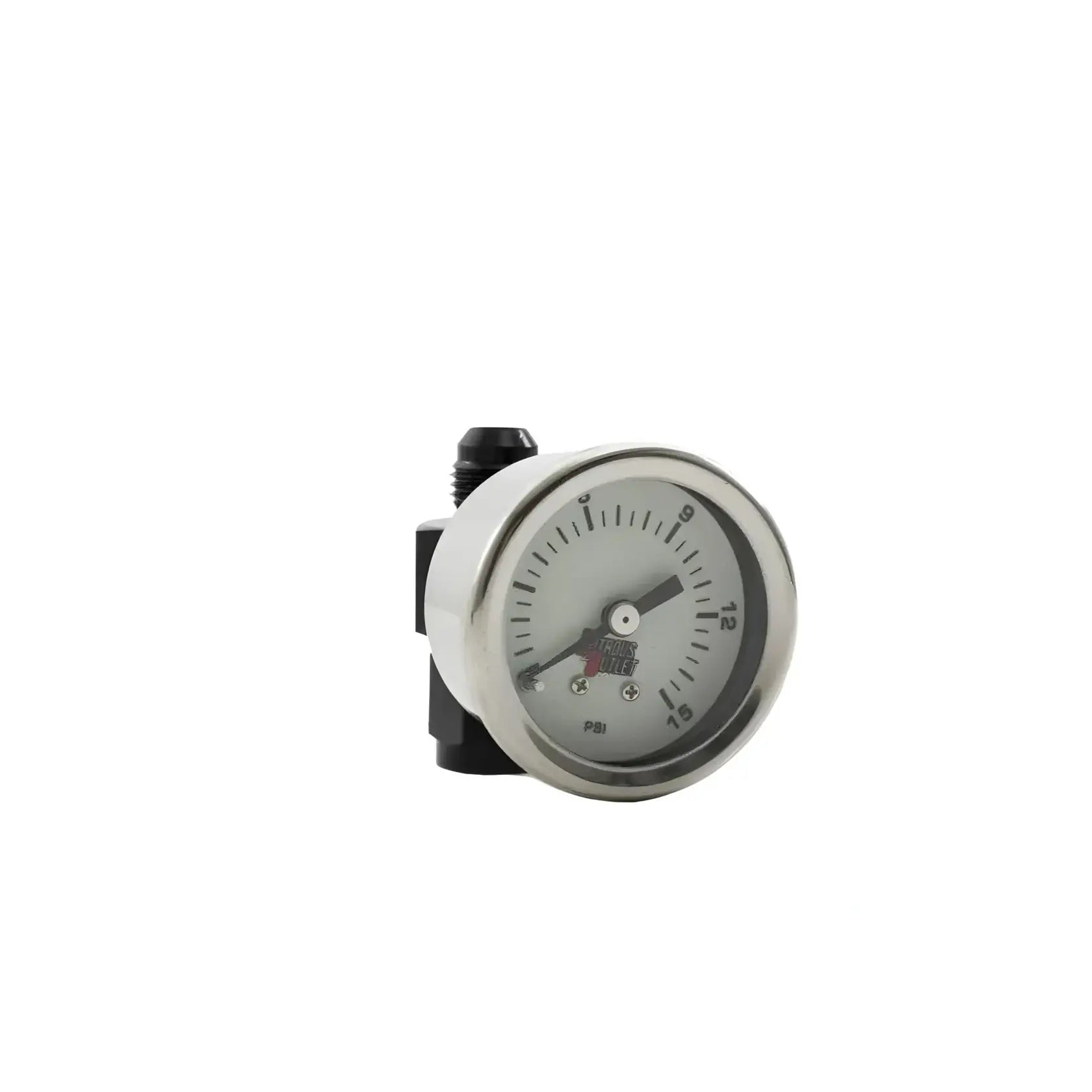 Nitrous Outlet - 0 - 15psi Fuel Pressure Gauge - Demon Performance