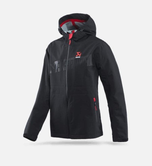 Akrapovic - Akrapovic Mens Corpo Rain Jacket Black - L - Demon Performance