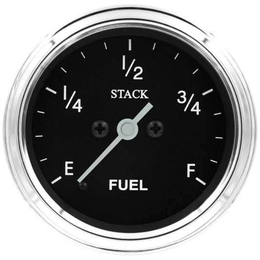 AutoMeter - Autometer Stack 52mm 0 - 280 Ohm Programmable Pro Stepper Motor Fuel Level Gauge - Classic - Demon Performance