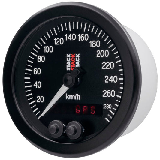 AutoMeter - Autometer Stack Instruments 88mm 0 - 290 KM/H GPS Speedometer - Black - Demon Performance