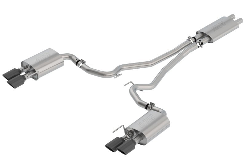 Borla - Borla 18 - 20 Ford Mustang GT 5.0L AT/MT ECE Cat - Back Exhaust w/ Active Valve (Fits Convertible) - Demon Performance