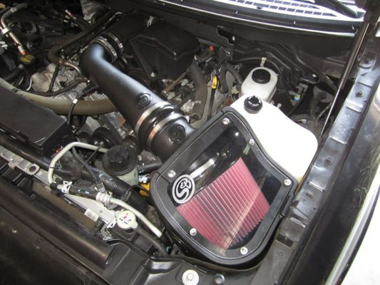 S&B - Cold Air Intake For 09 - 10 Ford F150 V8 - 5.4L Dry Dry Extendable White S&B - Demon Performance