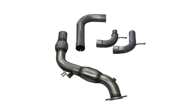 CORSA Performance - Corsa 15-16 Ford Mustang 3in Downpipe with 200 Cell Catalytic Converter - Demon Performance