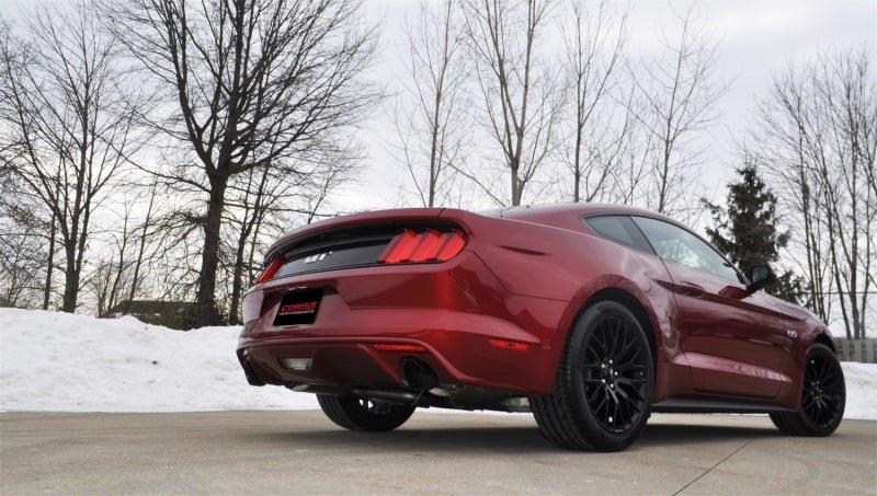 CORSA Performance - Corsa 2015 Ford Mustang GT 5.0 3in Axle Back Exhaust, Black Dual 4.5in Tip *Sport* - Demon Performance