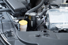 CORSA Performance - Corsa Performance 15 - 17 Ford Mustang 3 oz. Aluminum Oil Catch Can W/ Mounting Bracket - Demon Performance