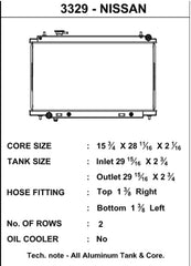 CSF - CSF 03-06 Nissan 350Z Radiator - Demon Performance