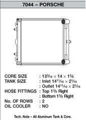 CSF - CSF 96-04 Porsche Boxster (986) Radiator (Fits Left & Right Side) - Demon Performance