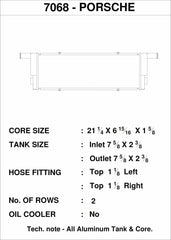 CSF - CSF Porsche 911 Turbo/GT3 RS/GT4 (991) Center Radiator - Demon Performance
