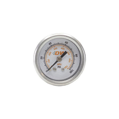 DeatschWerks - DeatschWerks 0-100 PSI 1/8in NPT Mechanical Fuel Pressure Gauge - Demon Performance