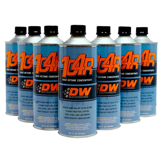 DeatschWerks - DeatschWerks 104R Race Octane Booster 32oz. Cans - Case of 8 - Demon Performance