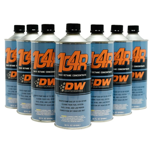 DeatschWerks - DeatschWerks 104R Race Octane Booster 32oz. Cans - Case of 8 - Demon Performance