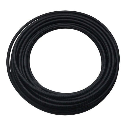 DeatschWerks - DeatschWerks 10AN Black Nylon Braided CPE Hose - 50ft - Demon Performance