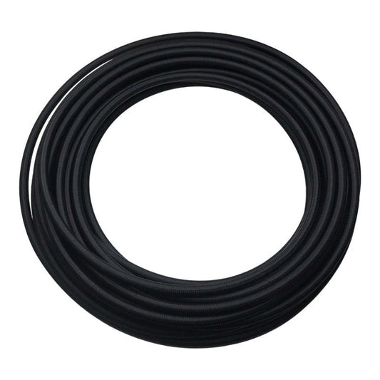 DeatschWerks - DeatschWerks 10AN Black Nylon Braided PTFE Hose - 50ft - Demon Performance