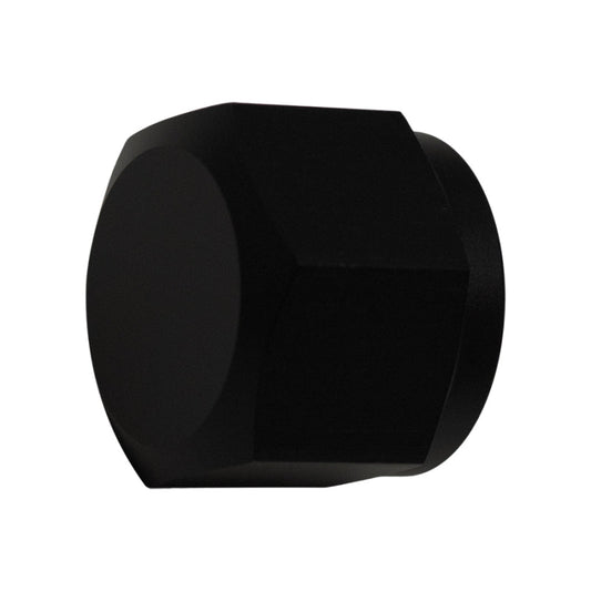 DeatschWerks - DeatschWerks 10AN Female Flare Cap - Anodized Matte Black - Demon Performance