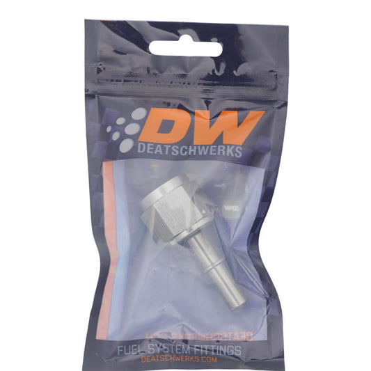 DeatschWerks - DeatschWerks 10AN Female Flare Swivel to 3/8in Male EFI Quick Disconnect - Anodized DW Titanium - Demon Performance