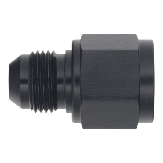 DeatschWerks - DeatschWerks 10AN Female Flare to 8AN Male Flare Reducer - Anodized Matte Black - Demon Performance