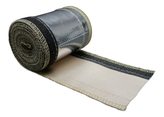 DeatschWerks - DeatschWerks 20ft Reflective Heat Protection Sleeving for - 10 AN Hose - Demon Performance