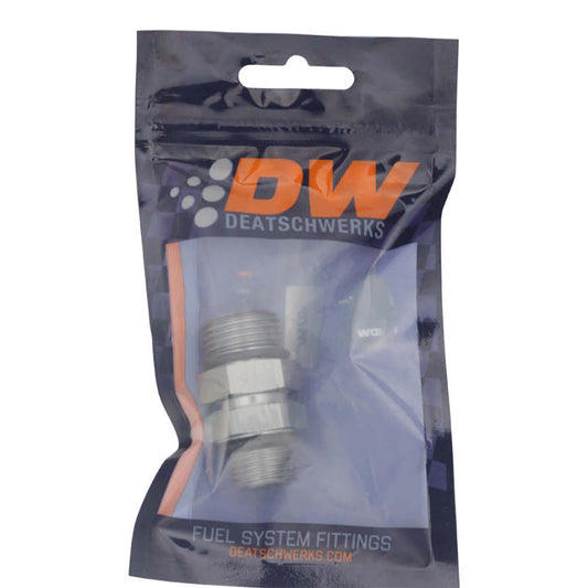 DeatschWerks - DeatschWerks 8AN ORB Male to 10AN ORB Male Swivel Adapter - Anodized DW Titanium - Demon Performance