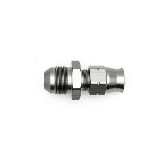 DeatschWerks - DeatschWerks 8AN ORB Male to M16 X 1.5 Metric Male (Incl O-Ring and Washer) - Anodized Matte Black - Demon Performance
