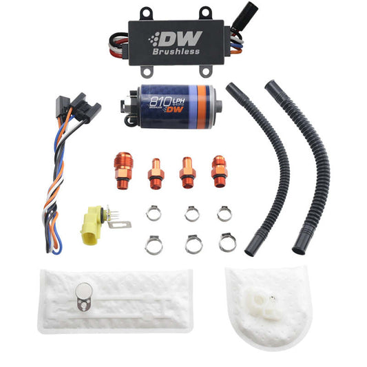 DeatschWerks - Deatschwerks DW810 Brushless 810lph In-Tank Brushless Fuel Pump w/ 9-1002 + Dual Speed Controller - Demon Performance