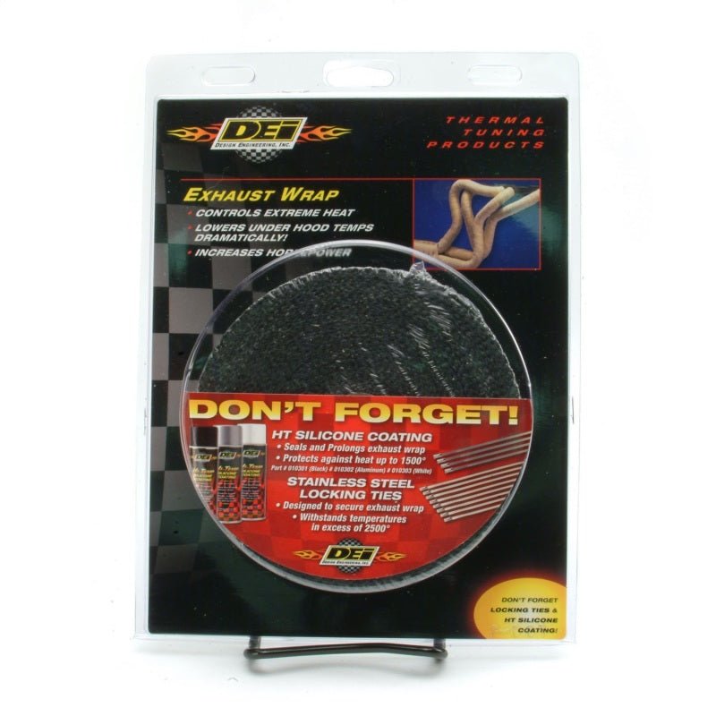 DEI - DEI Exhaust Wrap 1in x 50ft - Black - Demon Performance