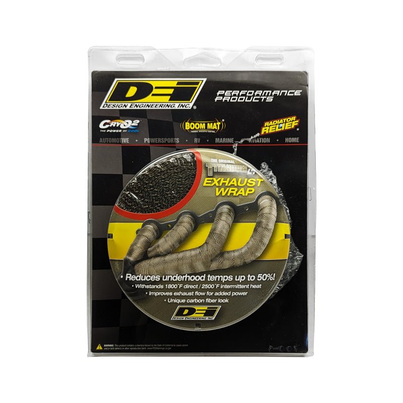 DEI - DEI Exhaust Wrap 1in x 50ft - Titanium - Demon Performance