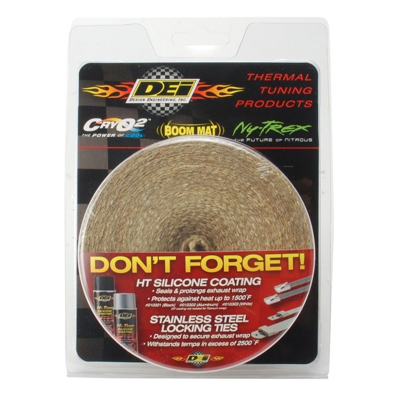 DEI - DEI Exhaust Wrap 2in x 25ft - Tan - Demon Performance