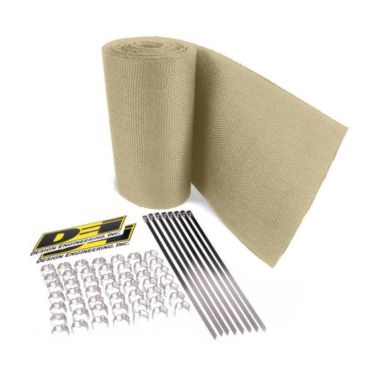 DEI - DEI Exhaust Wrap Kit - 4 and 6 Cylinder - Speed Sleeves - Tan - Demon Performance