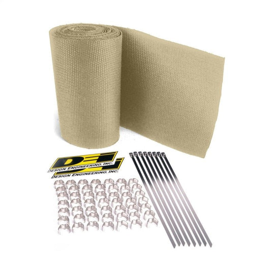 DEI - DEI Exhaust Wrap Kit - 8 Cylinder - Speed Sleeves - Tan - Demon Performance