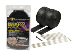 DEI - DEI Exhaust Wrap Kit - Black Titanium Wrap Locking Ties & Locking Tie Tool - Demon Performance