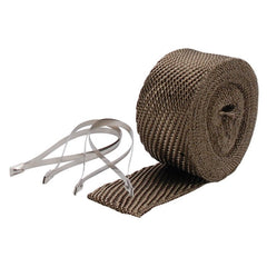 DEI - DEI Exhaust Wrap Kit - Pipe Wrap and Locking Tie - Titanium - Demon Performance