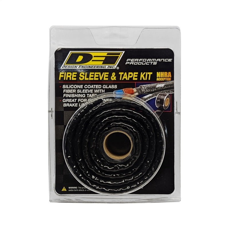 DEI - DEI Fire Sleeve and Tape Kit 3/8in I.D. x 3ft - Demon Performance