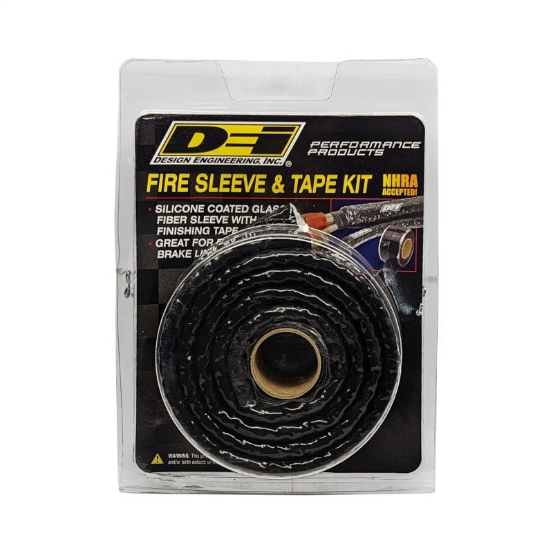 DEI - DEI Fire Sleeve and Tape Kit 5/8in I.D. x 3ft - Demon Performance