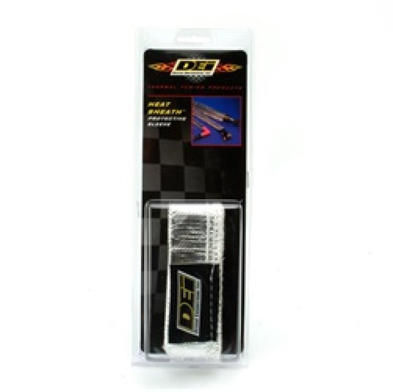 DEI - DEI Heat Sheath 3/4in x 3ft - Aluminized Sleeving - Sewn Edge - Demon Performance