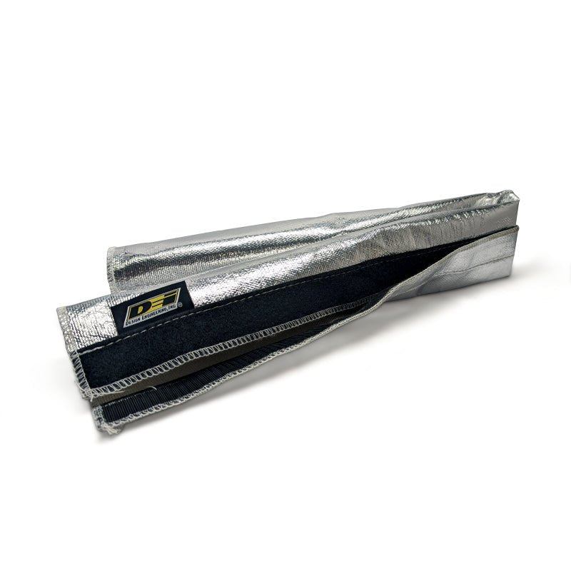 DEI - DEI Heat Shroud 2-1/2in x 3ft - Aluminized Sleeving-Hook and Loop Edge - Demon Performance