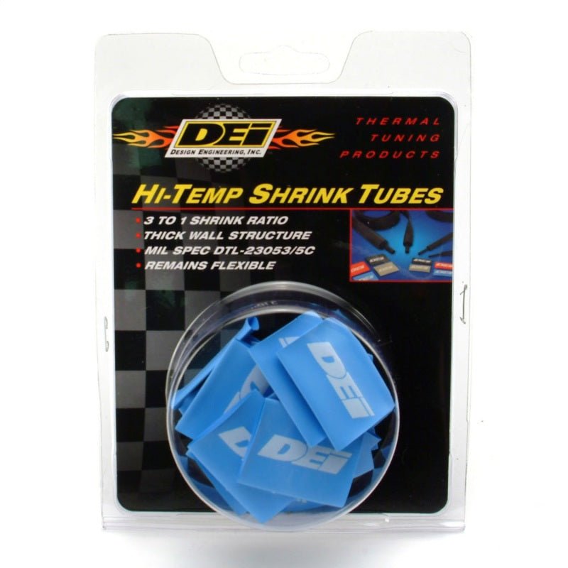 DEI - DEI Hi-Temp Shrink Tube 12mm x 1.5in - Blue - Demon Performance