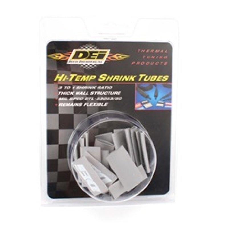 DEI - DEI Hi-Temp Shrink Tube 12mm x 1.5in - Gray - Demon Performance