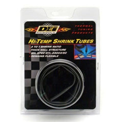 DEI - DEI Hi-Temp Shrink Tube 12mm x 4ft - Black - Demon Performance