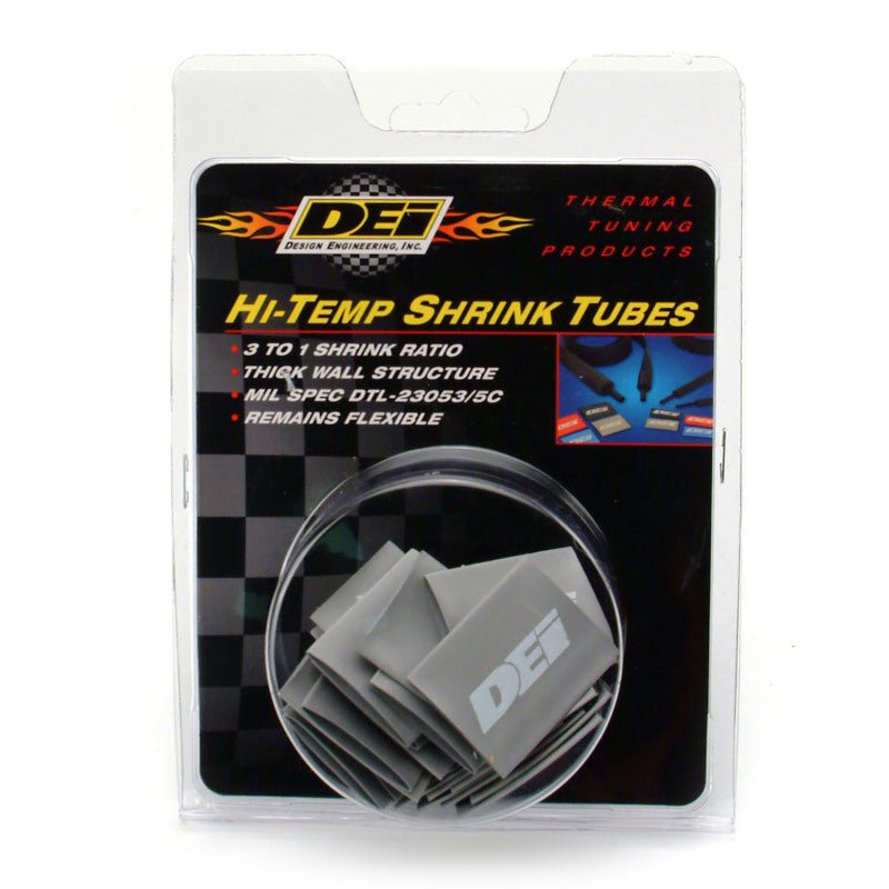 DEI - DEI Hi-Temp Shrink Tube 18mm x 1.5in - Gray - Demon Performance