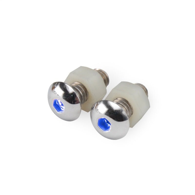 DEI - DEI LED Lighted Button Head Bolts Universal Accent Lighting - 2-pack - Blue - Demon Performance