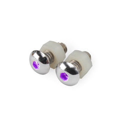 DEI - DEI LED Lighted Button Head Bolts Universal Accent Lighting - 2-pack - Purple - Demon Performance