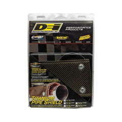 DEI - DEI Pipe Shield w/Stainless Steel Clamps - 4in x 12in - Titanium - Demon Performance