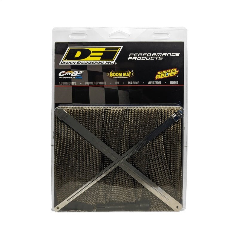 DEI - DEI Powersport Exhaust Sleeve Kit - Titanium - Demon Performance