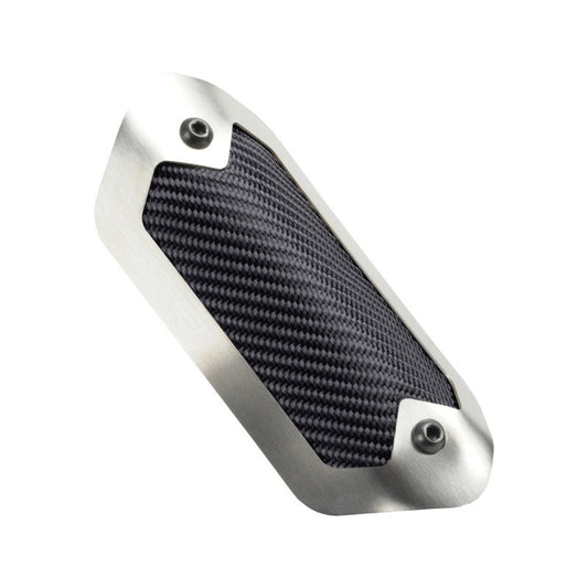 DEI - DEI Powersport Flexible Heat Shield - 3.5in x 6.5in - Brushed/Onyx - Demon Performance