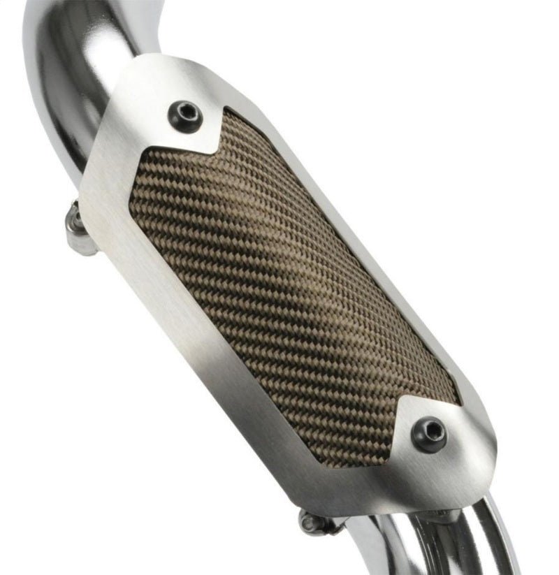 DEI - DEI Powersport Flexible Heat Shield - 3.5in x 6.5in - Brushed/Titanium - Demon Performance