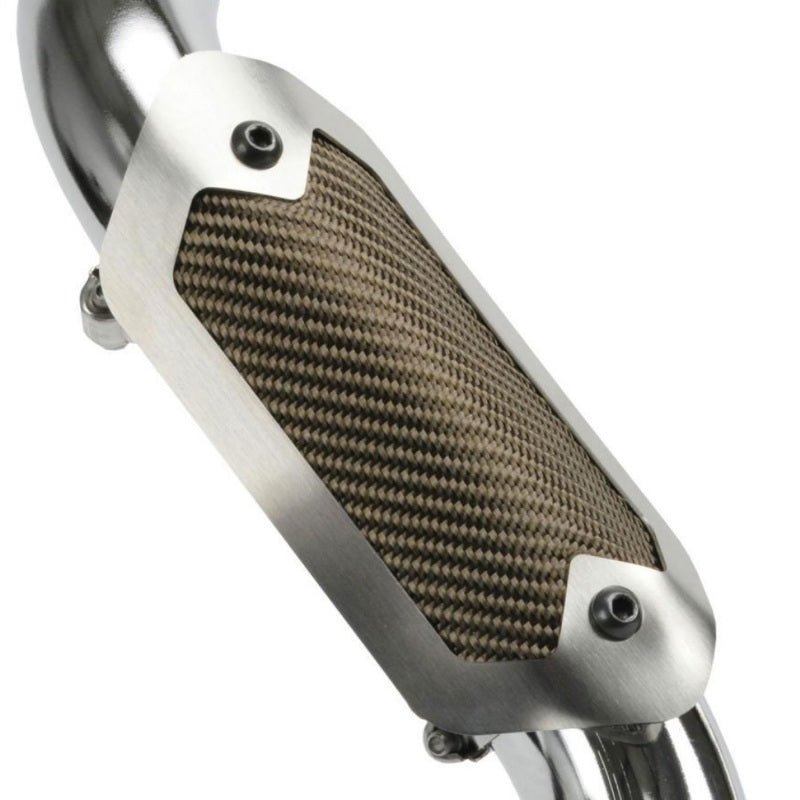 DEI - DEI Powersport Flexible Heat Shield - 3.5in x 6.5in - Brushed/Titanium - Demon Performance