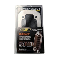 DEI - DEI Powersport Flexible Heat Shield -4in x 8in - Brushed/Onyx - Demon Performance