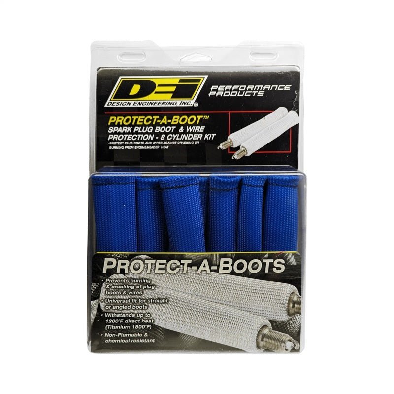 DEI - DEI Protect - A - Boot - 6in - 8 - pack - Blue - Demon Performance