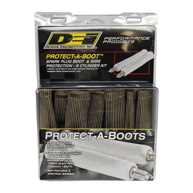 DEI - DEI Protect - A - Boot - 6in - 8 - pack - Titanium - Demon Performance